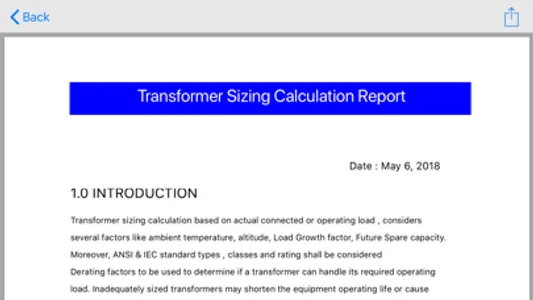 Transformer Sizing Calculation screenshot 8