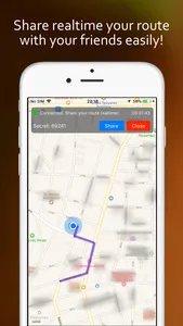 Snail - Realtime Route Sharing screenshot 1