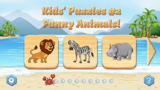 Kids Puzzles game for toddlers screenshot 0