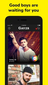 Gayzr - Gay Chat & Dating App screenshot 0