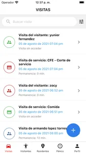 VisitApp Mega Colonos screenshot 1