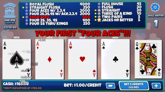 Elevated Video Poker screenshot 4