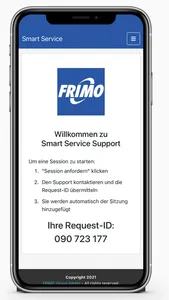 FRIMO Smart Service screenshot 1