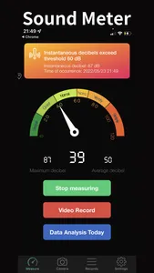 Decibel Meter: Sound dB Level screenshot 0