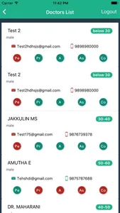 MyDocData Vitalis/Xterna screenshot 2