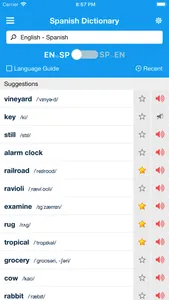English - Spanish Dictionary screenshot 2