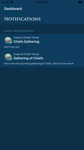 Treaty 8 Chiefs' Portal screenshot 3