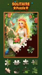 Solitaire Jigsaw Kingdom screenshot 0