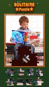 Solitaire Jigsaw Kingdom screenshot 1