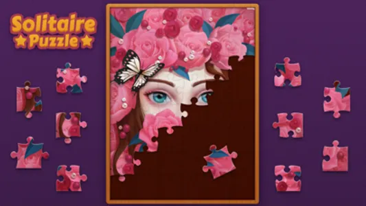 Solitaire Jigsaw Kingdom screenshot 6