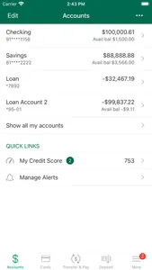 BHSFFCU Mobile Banking screenshot 2