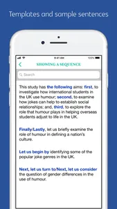 Writing templates-TOEFL, IELTS screenshot 5