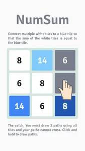 NumSum – A Relaxing Math Game screenshot 0