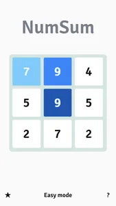 NumSum – A Relaxing Math Game screenshot 1
