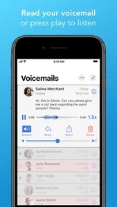 World Voicemail screenshot 2