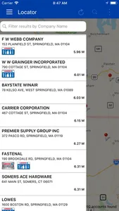 LENOX Distributors Locator screenshot 1