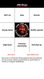 JRE Bingo screenshot 0