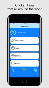 Cricket Trivia - Quiz Game screenshot 0