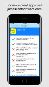 Cricket Trivia - Quiz Game screenshot 4