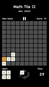 Math Tile 2 - Aim 10240 screenshot 1