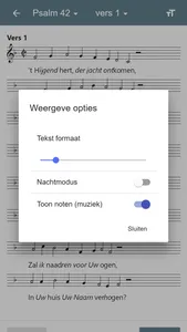 Psalmen en Gezangen screenshot 1