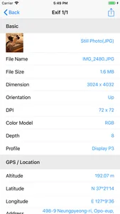 EXIF - Editor & Extension screenshot 4