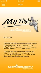 MyFlightAPP screenshot 1