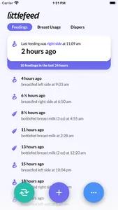 littlefeed - feed your baby screenshot 0