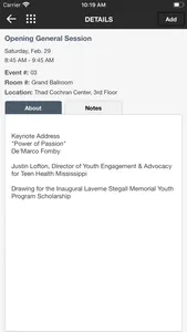 MML Events screenshot 4