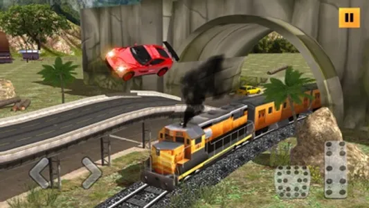 Car Racing Vs Train Racing screenshot 2