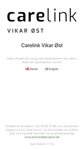 Carelink Vikar Øst screenshot 0