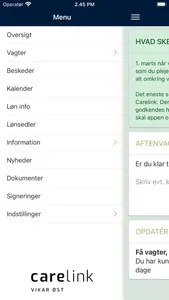 Carelink Vikar Øst screenshot 1