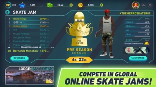 Skate Jam - Pro Skateboarding screenshot 1