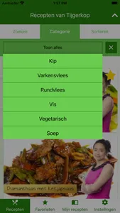 Tijgerkop Recepten screenshot 2