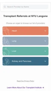 Transplant Referrals screenshot 0