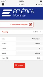 Eclética ERP screenshot 5