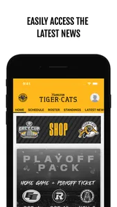 Hamilton Tiger-Cats All Access screenshot 1