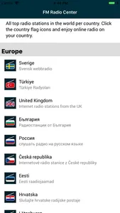 FM Radio Center - Radio Online screenshot 2