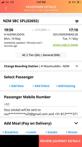 IRCTC Rail Connect screenshot 5