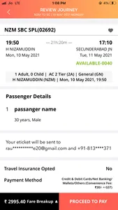 IRCTC Rail Connect screenshot 6