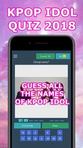 Kpop Idol Quiz 2018 screenshot 3