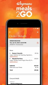Wegmans Meals 2GO screenshot 6