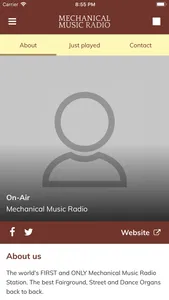 Mechanical Music Radio screenshot 0