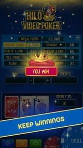 Hi-Lo Video Poker screenshot 1