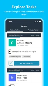 testNow - Crowdtesting screenshot 4