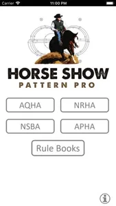 Horse Show Pattern Pro screenshot 0