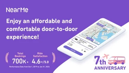 NearMe Airport Taxi Transfer screenshot 0