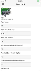 Piket Planter Calibration screenshot 2