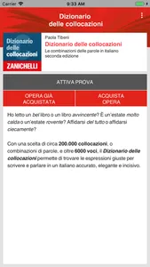 Zanichelli - Collocazioni screenshot 0