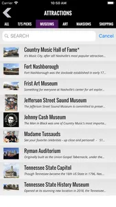 Music City Bites & Sites screenshot 3